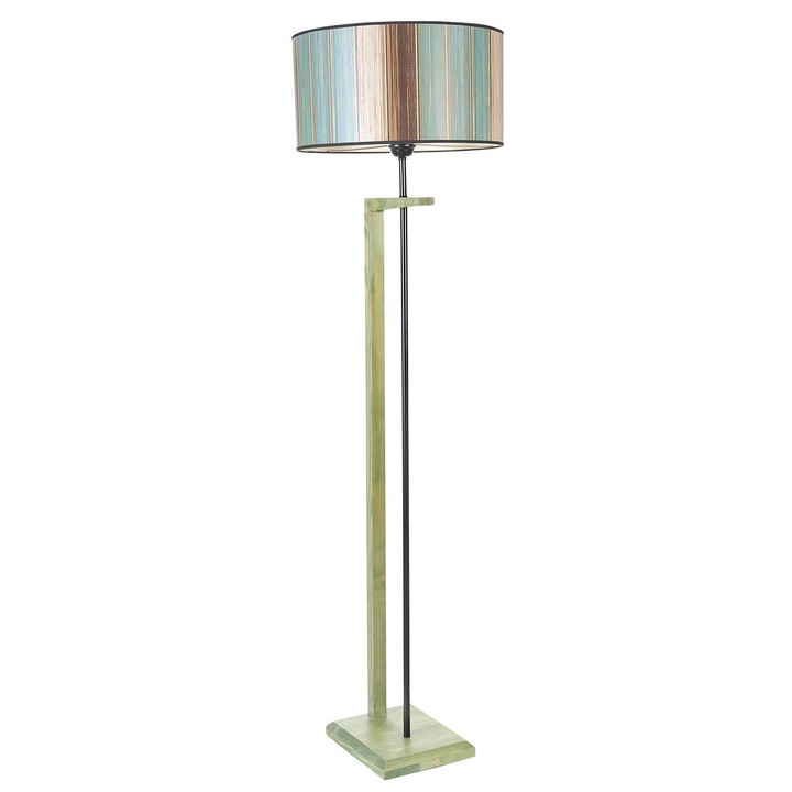 Opviq Menekse állólámpa, hengeres, színes lámpaernyő, 160 cm