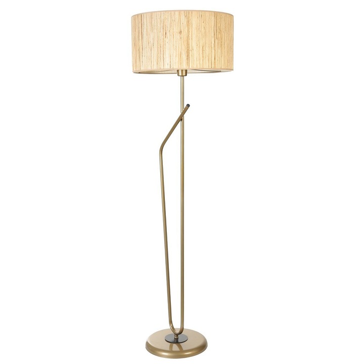 Opviq Alfa állólámpa, fém, 30 cm átmérő, 155 cm magasság, E27, 60W