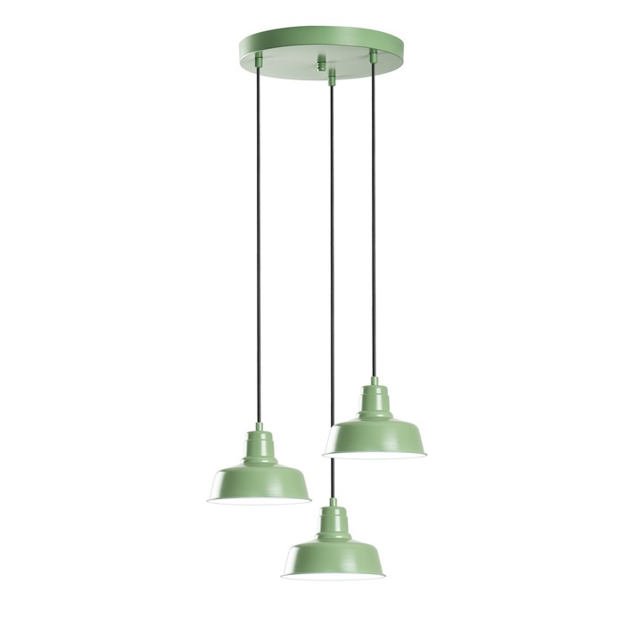 Candelabru Opviq 2253, verde, metalic