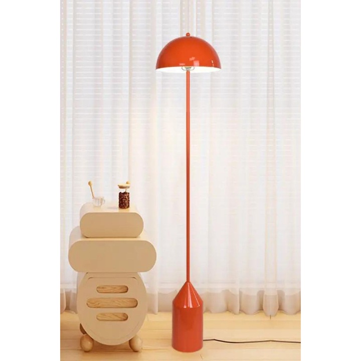 Lampa de podea ciuperca - portocaliu, Opviq 2067