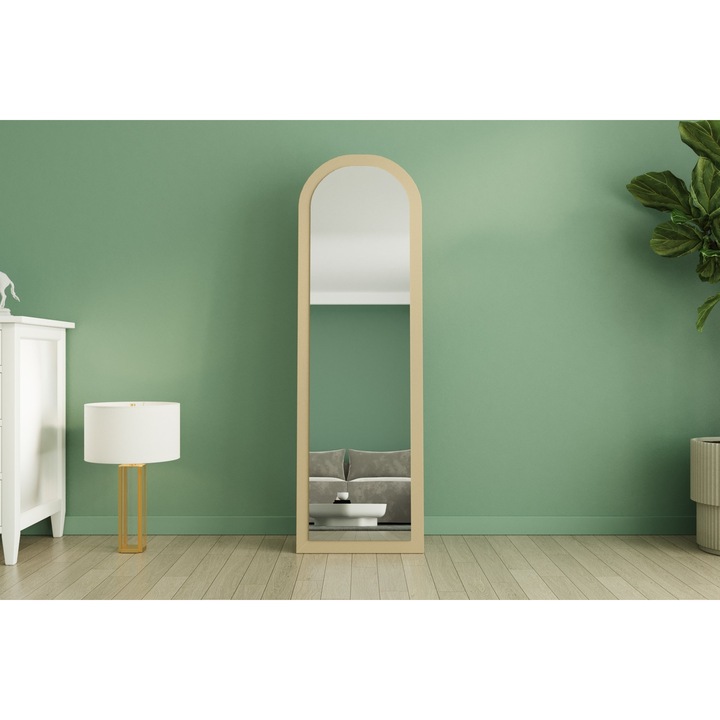 Emma tükör - homokszínű, Woody Fashion 4071