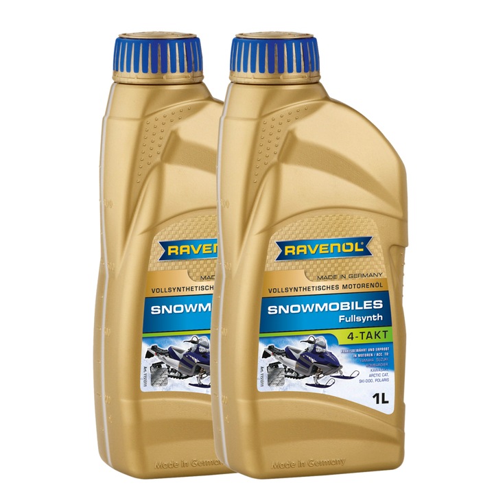 Pachet 2 litri ulei Ravenol Snowmobiles 4T Fullsynth