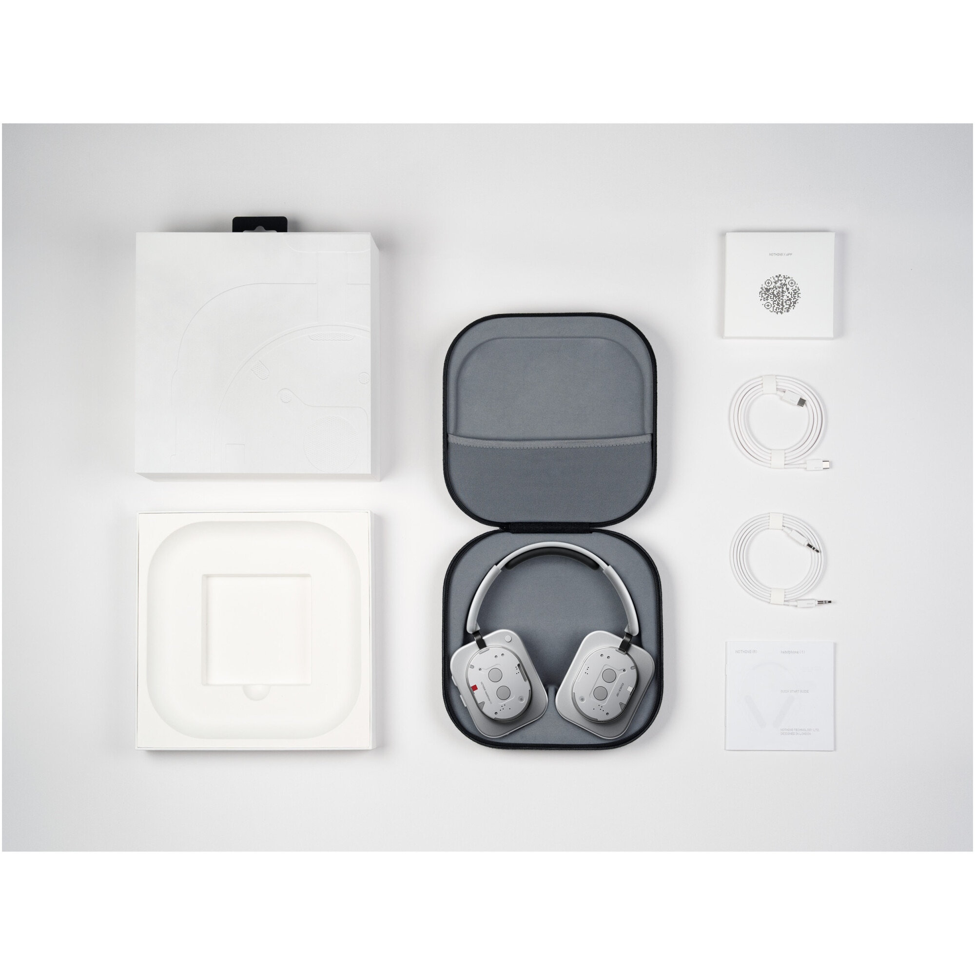 【スマイル】Nothing Headphone（1）White Wonderprice | Nothing Headphone (1) Wireless Over Ear Headphones