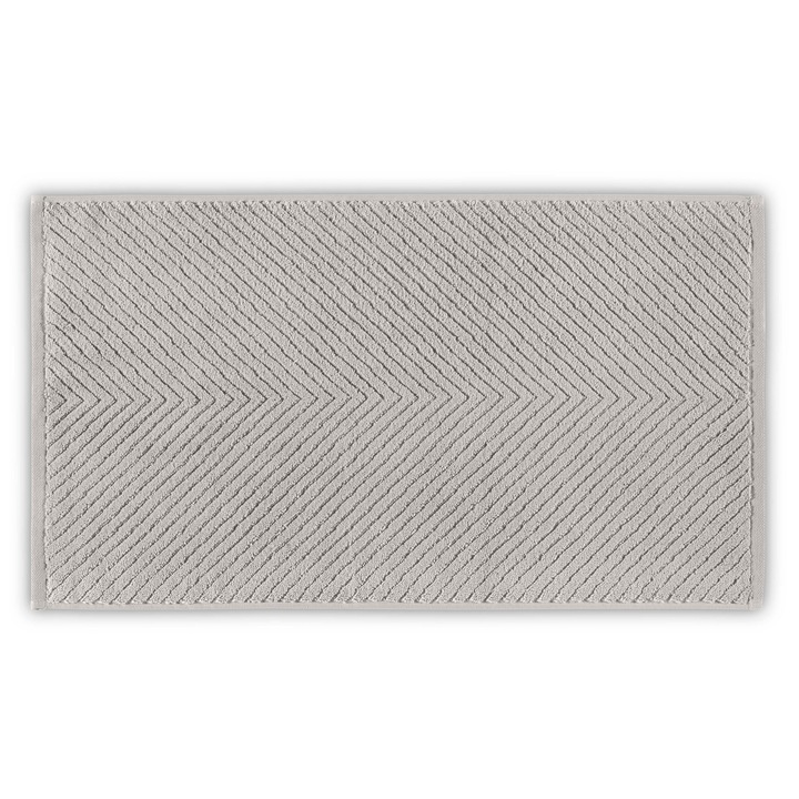 Prosop de spalat Colorful Cotton, gri deschis, 100% bumbac, 33x33cm, 500 gr/m², 1 bucata