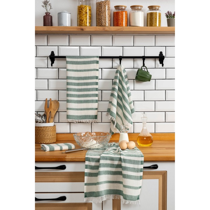 Комплект кърпи за ръце, ЦВЕТЕН ПАМУК, цветен памук, 45x65 см, 4 броя