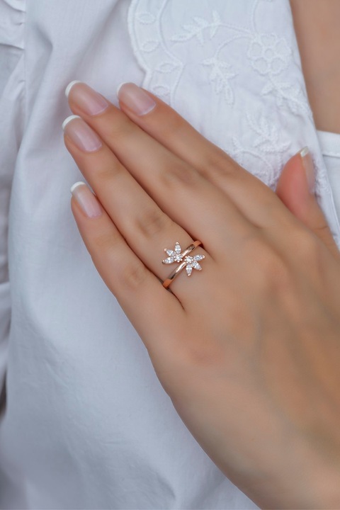 Inel de argint, Heliophilia, auriu