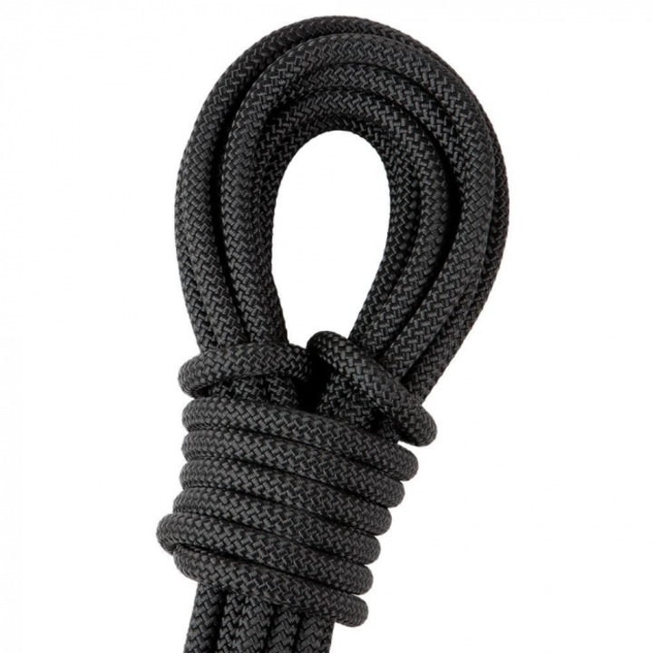 Coarda neagra alpinism 10.5 mm diametru Vertiqual PATRON PLUS BLACK