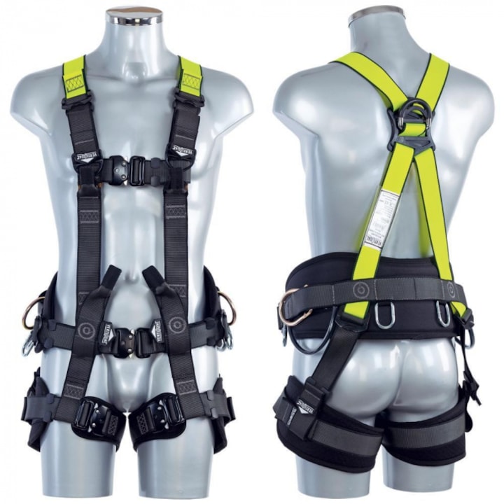 Centura multifunctionala alpinism utilitar Vertiqual AUTOMATIC V83 STRATOSPHERE S-M GALBEN