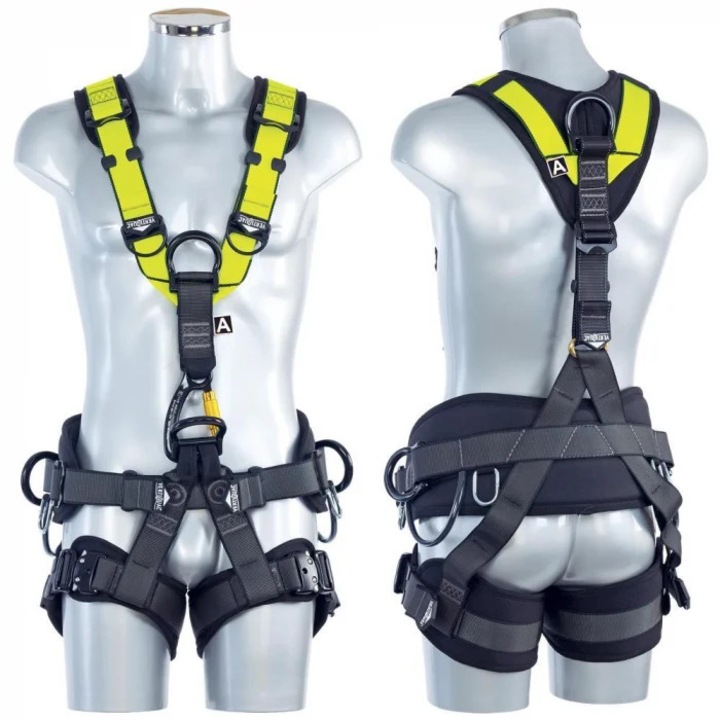 Centura alpinism utilitar multifunctionala, Vertiqual AUTOMATIC V8 DISCOVERY L-XL GALBEN