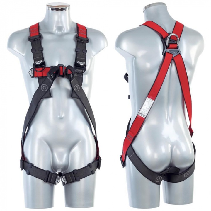 Centura de siguranta alpinism utilitar, Vertiqual CLASSIC V3 ENTERPRISE L-XL GRI