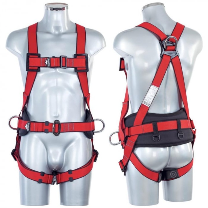 Centura complexa multifunctionala Vertiqual CLASSIC V4 XENON XXL-XXXL ROSU