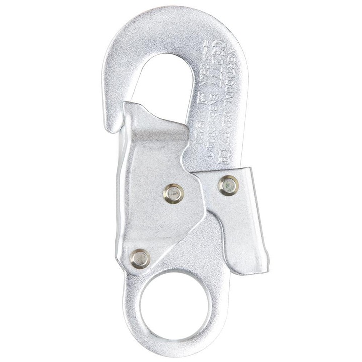 Carabiniera din otel Vertiqual KANGRI - 25 kN, 238g, 130/68 mm Vertiqual GRI