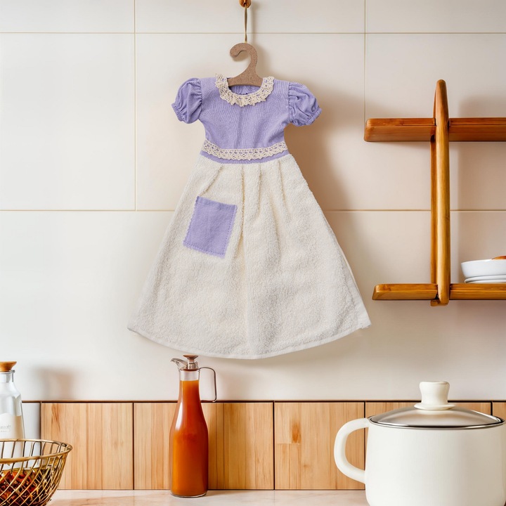 Prosop de bucatarie, Hermia Concept, 100% bumbac, 35x20cm, 380gr/m², lavabil la masina