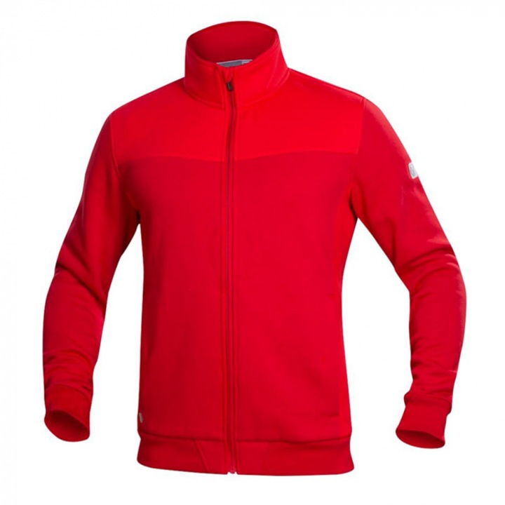 Hanorac rosu fara gluga, 50% bumbac, 50% poliester, Ardon M007 3XL ROSU