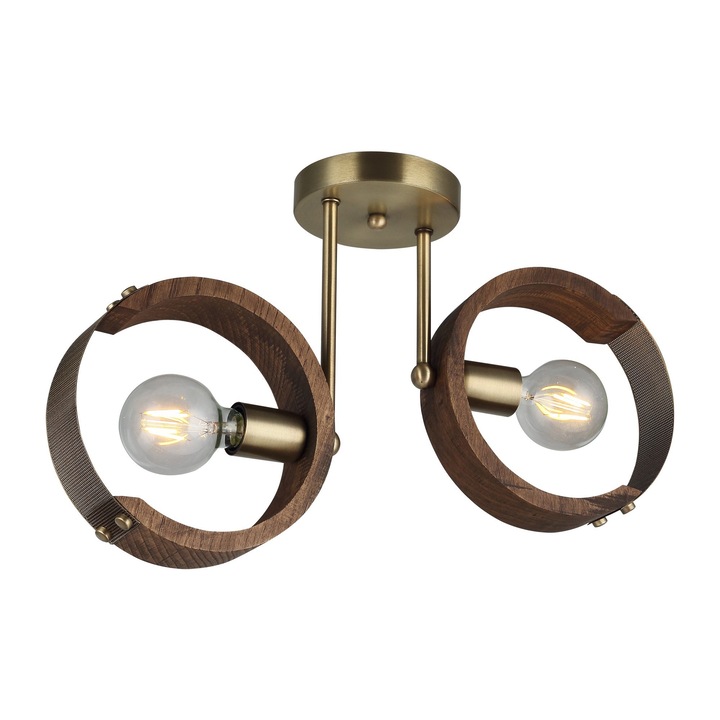 Lustra lila, Opviq, maro/antic