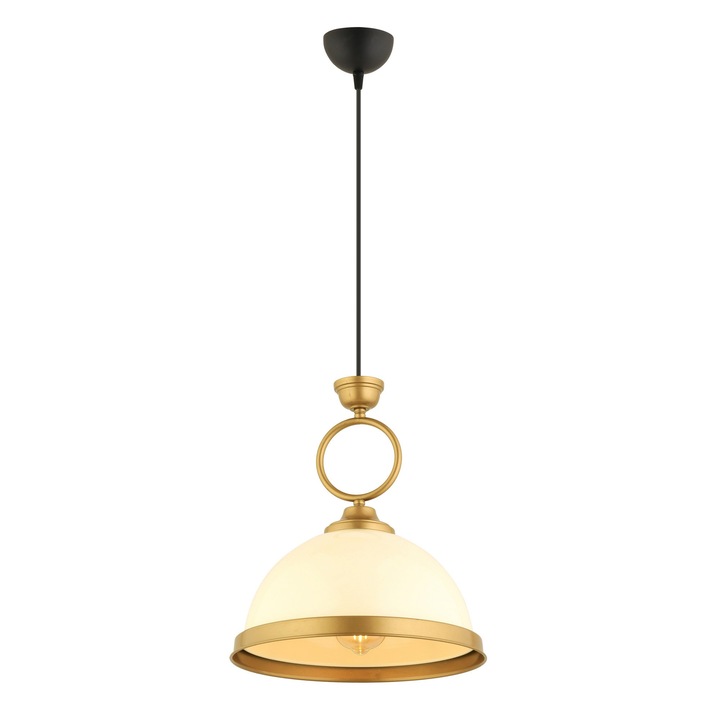 Пендел Opviq, Danna, Регулируема височина 36-136 см, Размери на основата 9.5x5 см, Метал, Златист