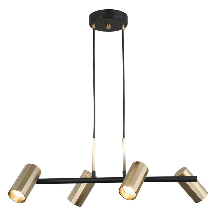 Lustra Angelina, Opviq, metal, 50-104cm, 4 x GU10, inclusiv bec