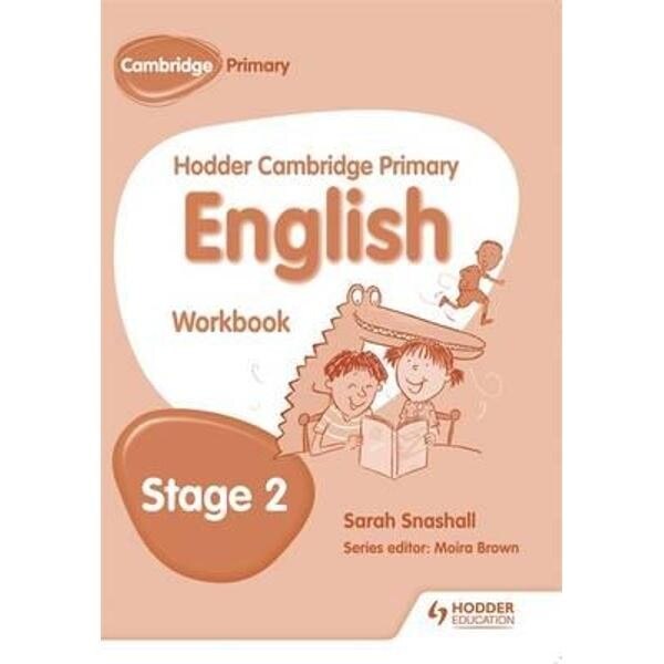 Hodder Cambridge Primary English: Work Book Stage 2