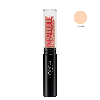 Corector L'Oreal Paris Infaillible 01 Vanilla, 5 ml Corector L'Oreal Paris Infaillible 01 Vanilla, 5 ml