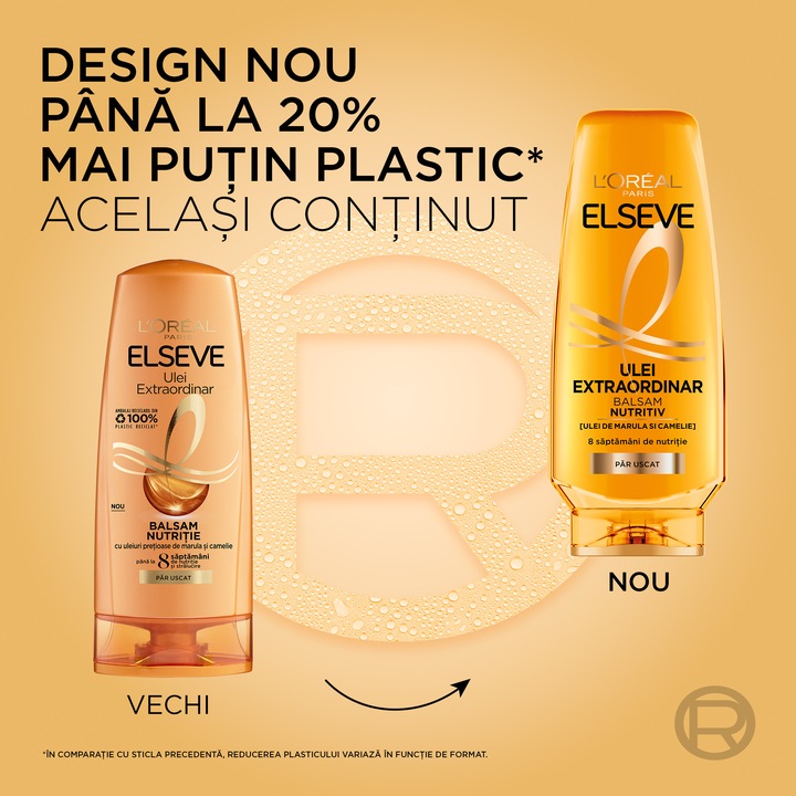 Balsam L'Oreal Paris Ulei Extraordinar pentru par uscat, 200 ml