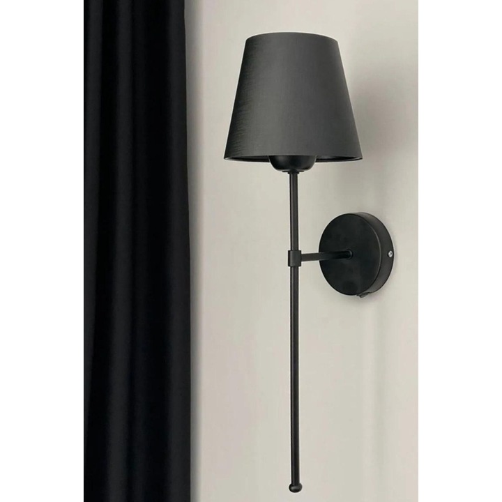 Cora fali lámpa, Opviq, fém, 1x3,15W LED, 16x9cm, 60cm