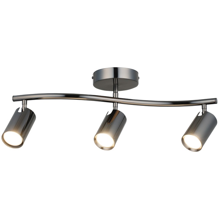 Lustra Annabelle, Opviq, metal, 3 x GU10, 25 cm, inclusiv bec