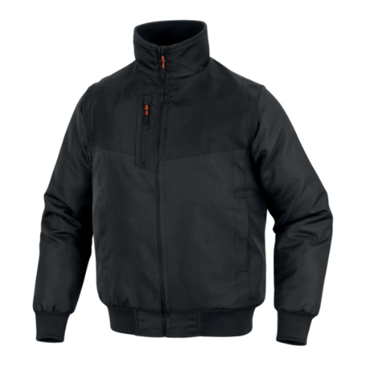 Jacheta cu maneci detasabile de iarna, RENO2, Delta Plus L GRI-NEGRU