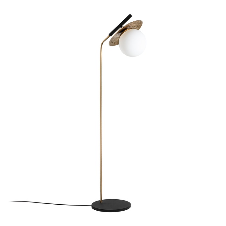 Lampadar Melina, Opviq, metal, 20cm, 37x30x138cm, cablu 250cm
