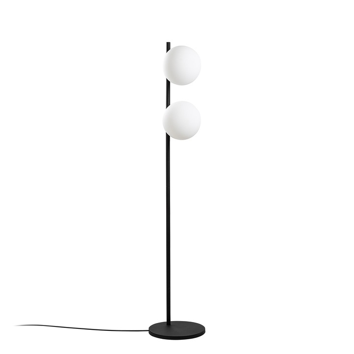 Lampa de podea Faye, Opviq, metal, 2 x E27, 30x30x155cm