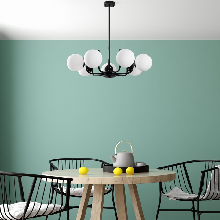 Полилей Monica, Opviq, метал, 30-70 см, диаметър 74 см, 7xE14