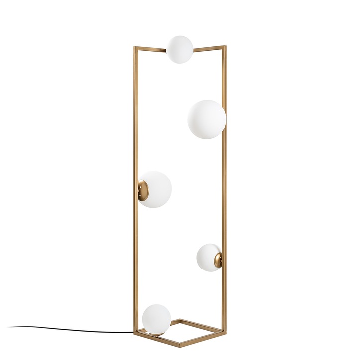 Lampa de podea Kassidy, Opviq, auriu