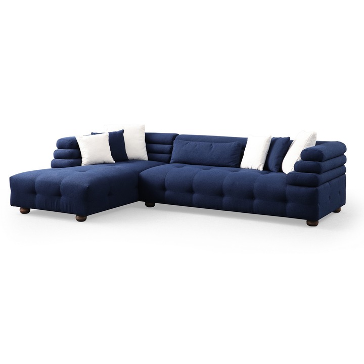 Coltar Ellianna, Atelier Del Sofa, 300x186cm, lemn fag, albastru