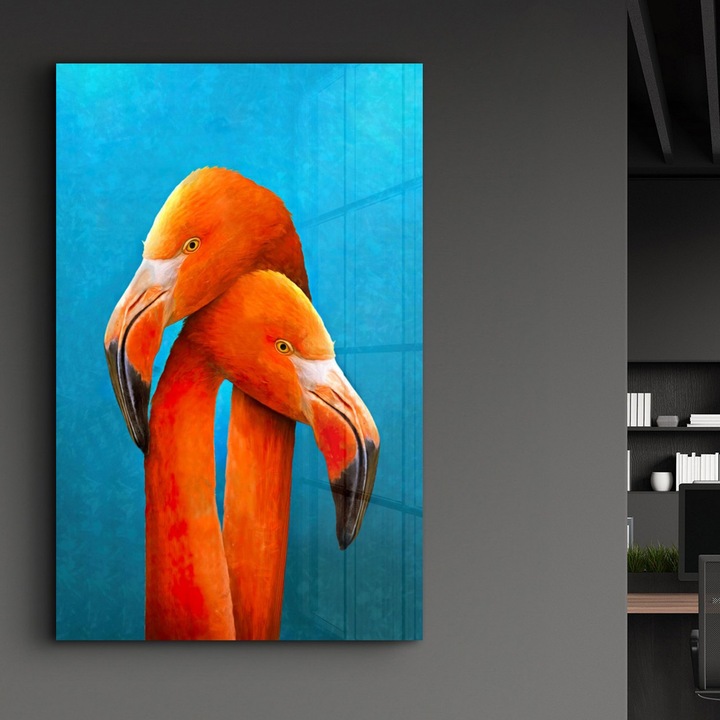 Edzett üveg festmény, Wallity, 46x72cm, UV nyomtatás