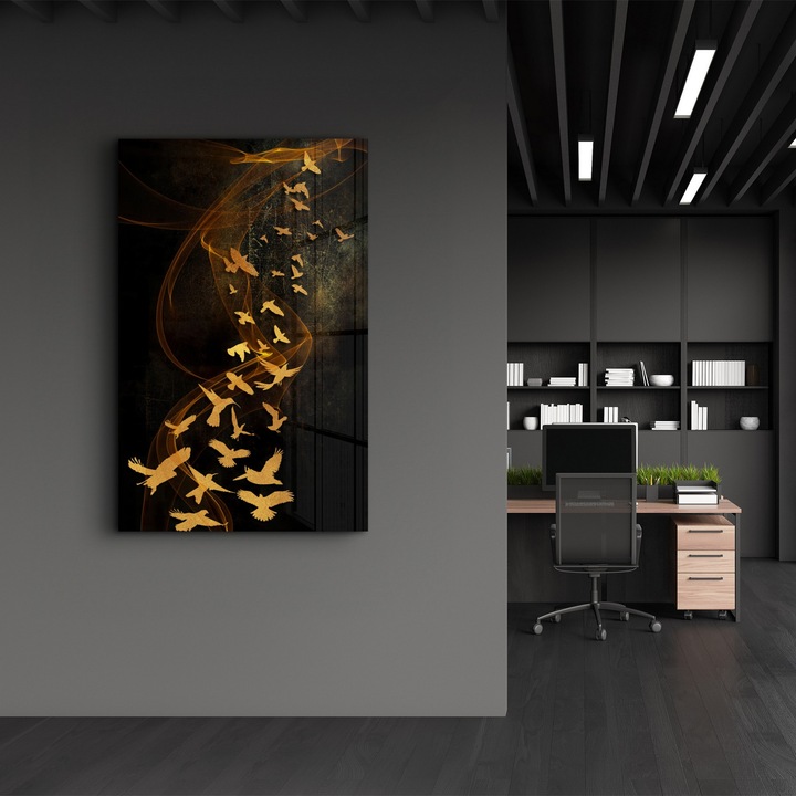 Edzett üvegfestmény, Wallity, Millie modell, 46x72cm, UV nyomtatás