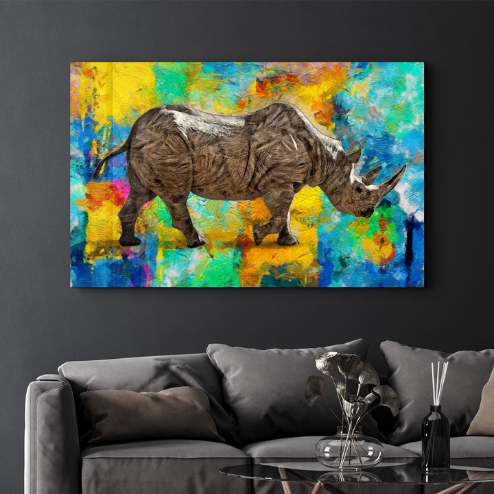 Декоративна картина върху закалено стъкло, Wallity, 70x110 см, UV печат