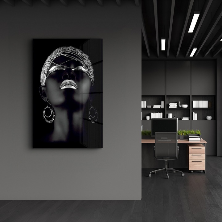 Edzett üveg festmény, Wallity, 46x72cm, UV nyomtatás