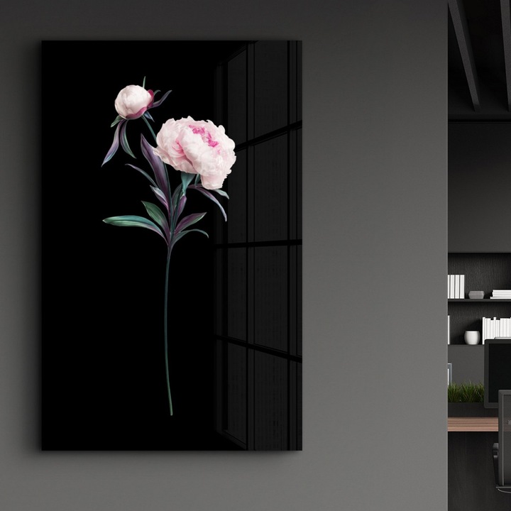 Edzett üvegfestmény, Wallity, 46x72cm, UV nyomtatás