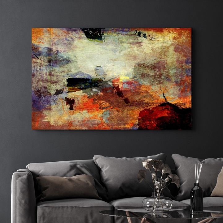 Dekoratív edzett üvegfestmény, Wallity, Evangeline, 46x72cm