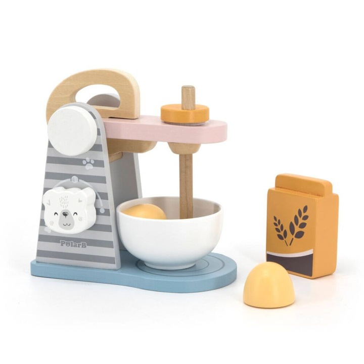 Детска дървена играчка миксер, PolarB