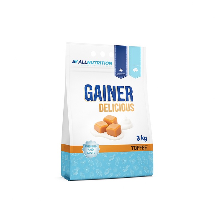 Хранителна добавка Allnutrition, Gainer Delicious - Гейнър 3.000kg Тофи