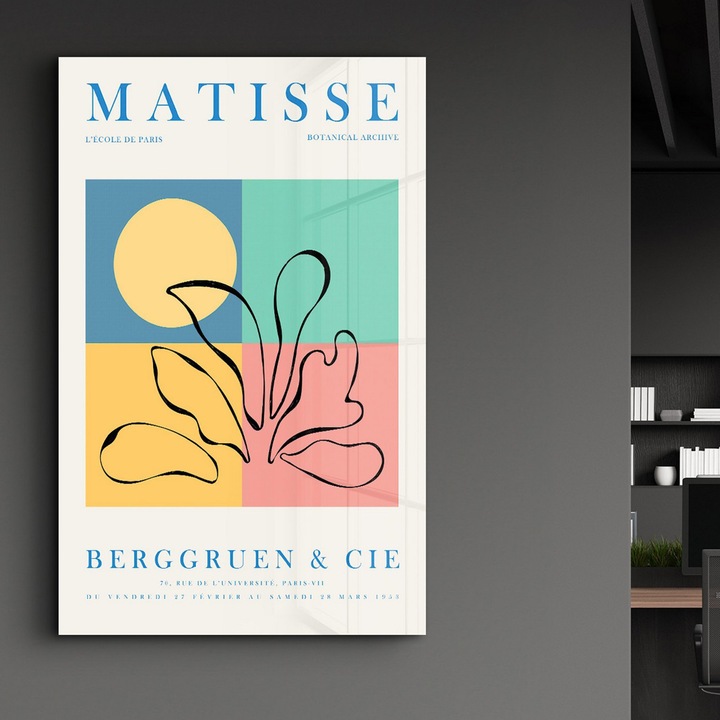 Edzett üvegfestmény, Wallity, Hayden modell, 46x72cm, UV nyomtatás