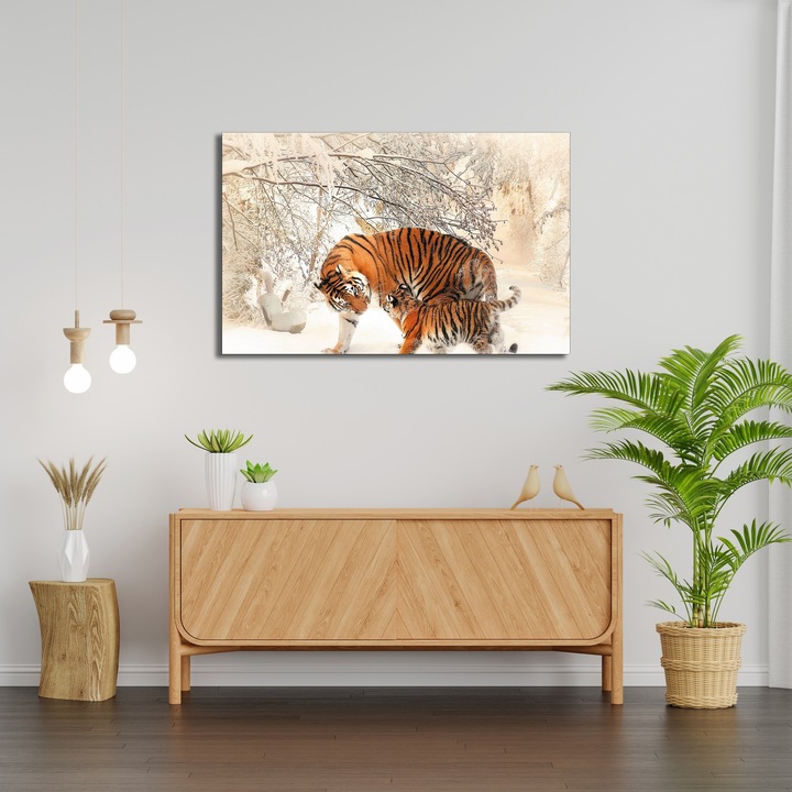 Декоративна картина от закалено стъкло, Wallity, 70x110см, 4мм