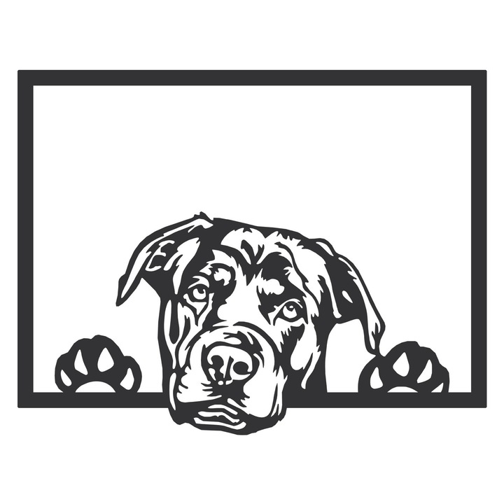 Stílusos fekete dekoratív fém fali kiegészítő, 70 x 54 cm | 100% fém, 1,2 mm vastagság | Tökéletes modern lakberendezéshez és egyedi falfestményekhez