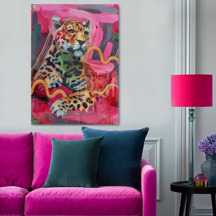 Wallity dekoratív edzett üvegfestmény, 50x70cm