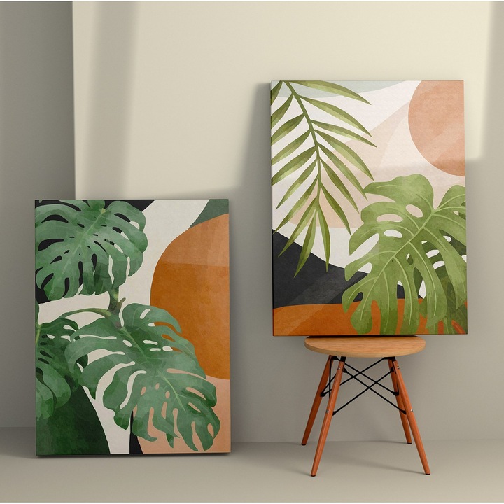 Dekoratív festmények, Wallity, vászonképek, 50x70cm, 2 darabos szett