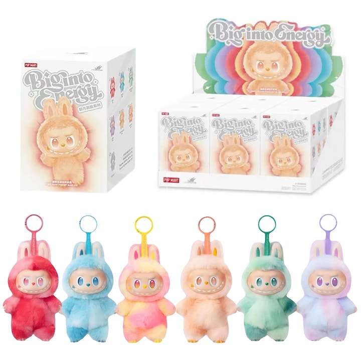 Pop Mart Мистериозна кутия Labubu – Колекционерска играчка 15 см, 1 от 6 фигурки