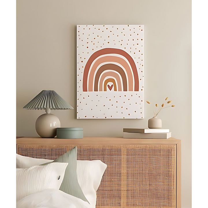 Dekoratív festmény, Wallity, Austyn, 40x60cm, 3cm vastagság