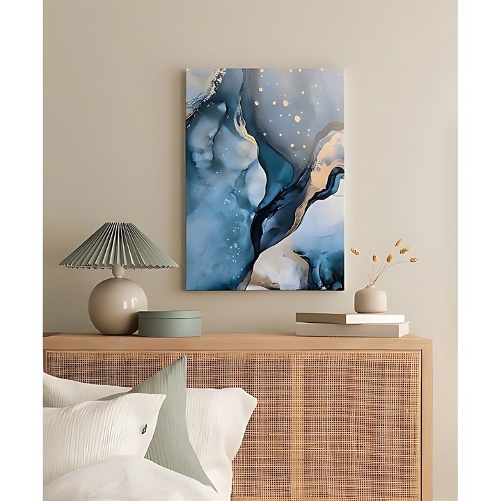 Dekoratív festmény vászonra, Wallity, 40x60cm, 3cm vastagság