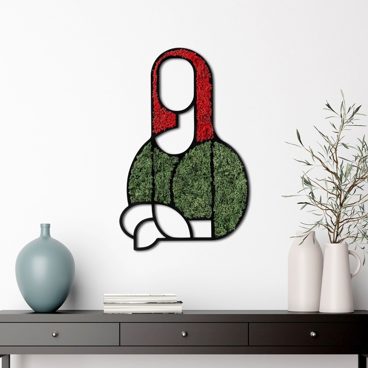 Dekoratív fali kiegészítő, Wallity, Aarna, 48x31cm, 100% MDF