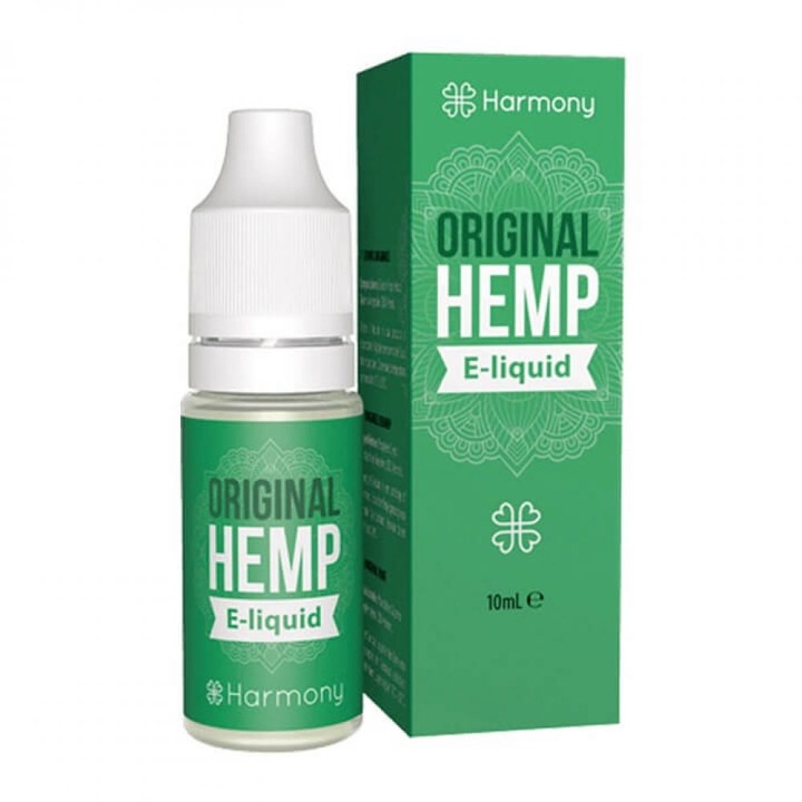Lichid Harmony, aroma Original Hemp, 100 mg Cannabidiol, fara Nicotina, 10 ml, pentru tigara electronica